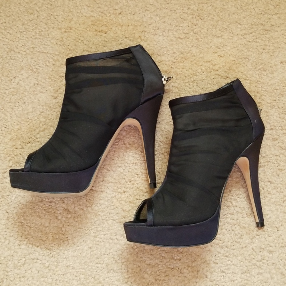 Platform Open Toe Bootie - image 4